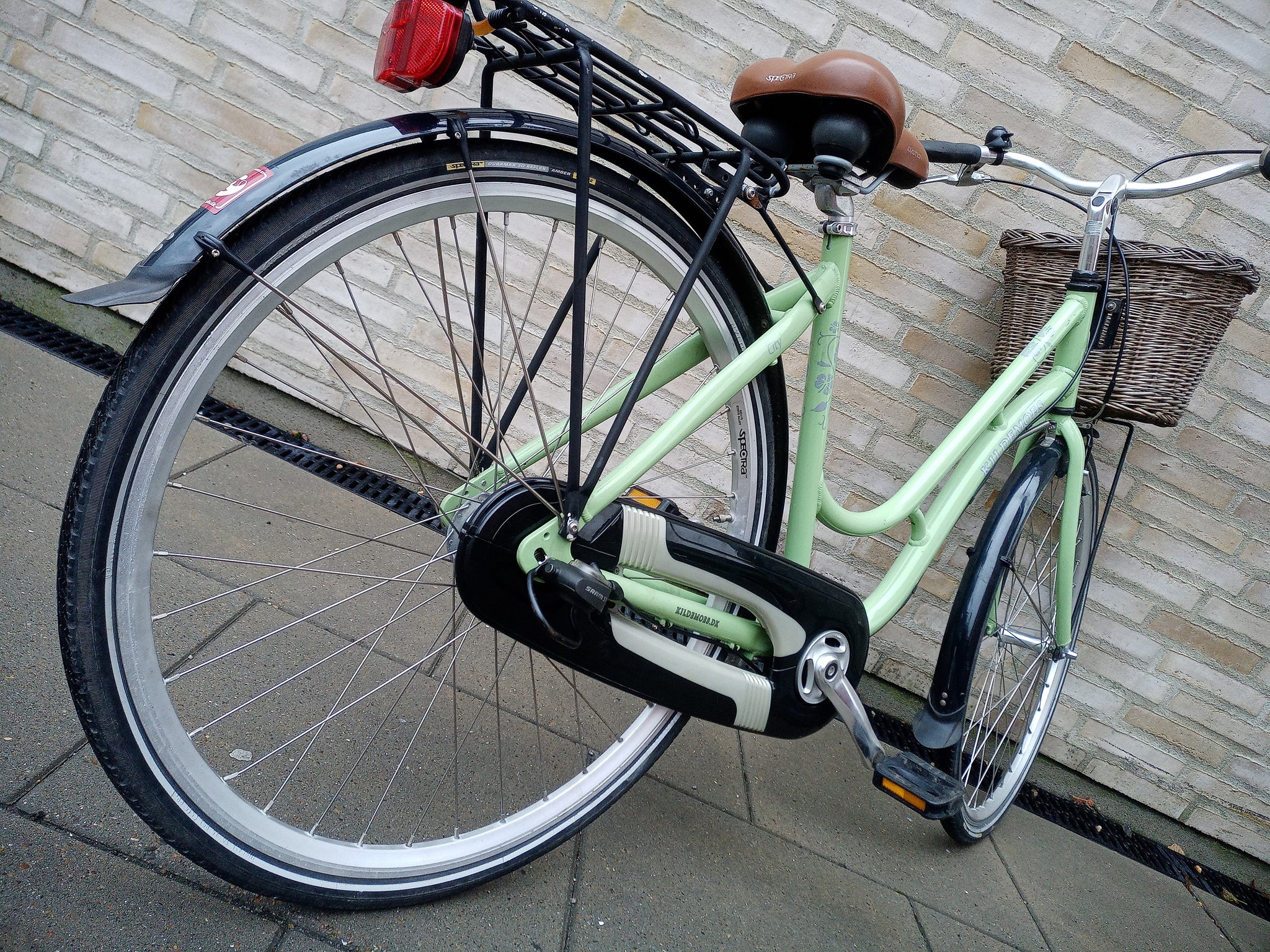 kildemoes damenrad Kildemoes City in Green – FlexiFix