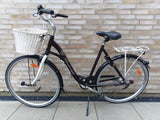 Raleigh Shopping Alu in Brown / White