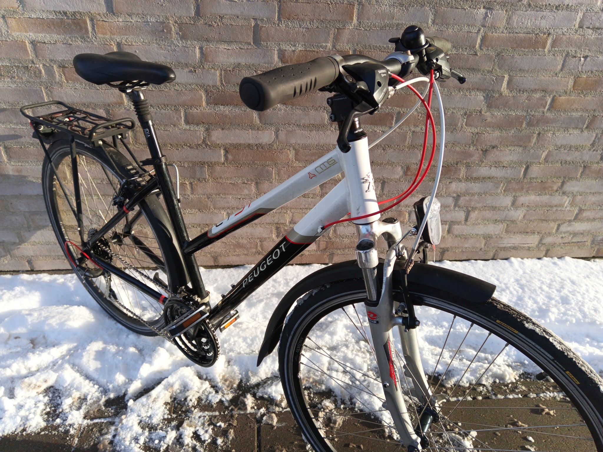 peugeot herrenfahrrad Peugeot CT37 in Black/White – FlexiFix