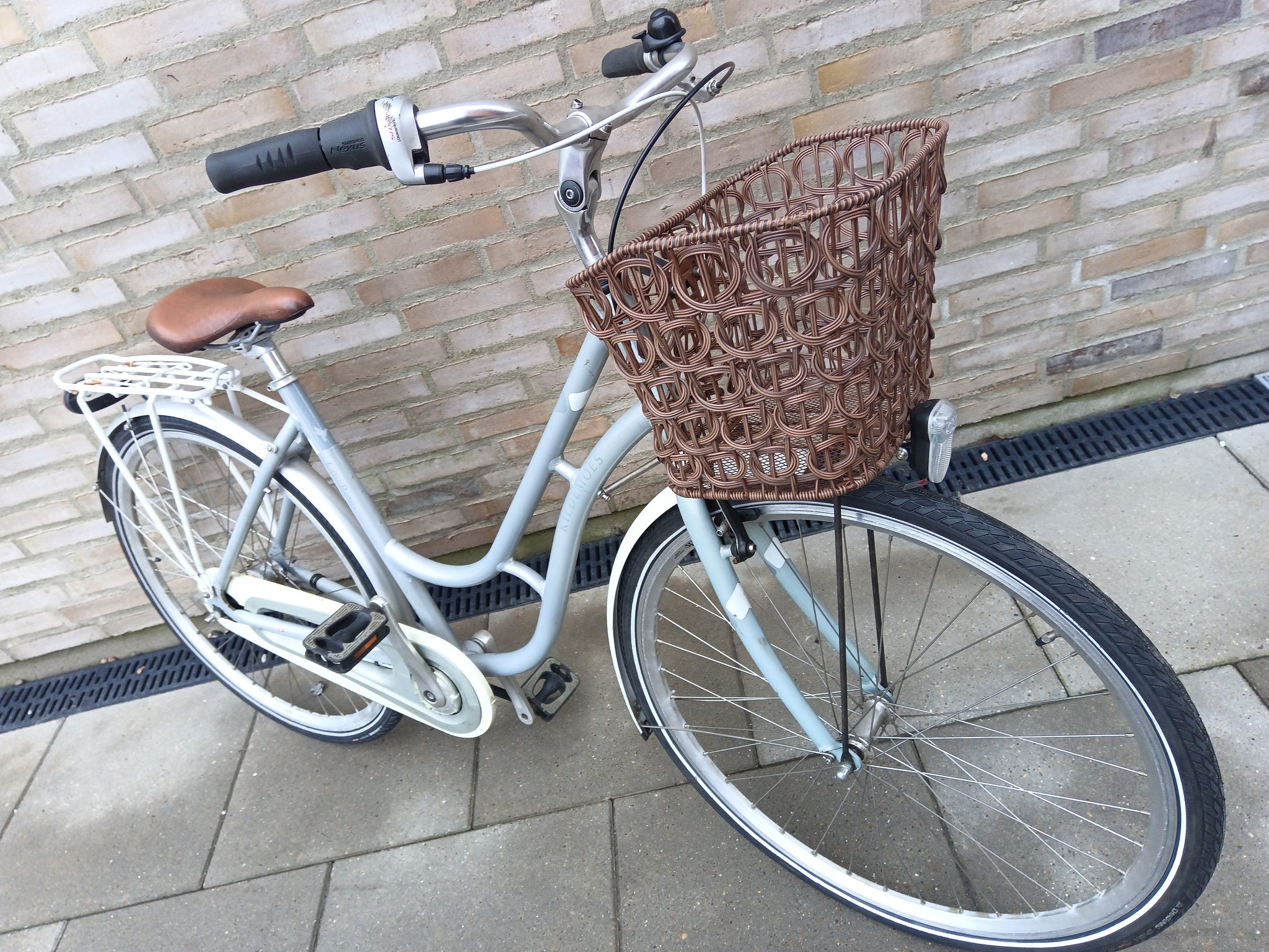 kildemoes citybike Kildemoes City Retro in Silver – FlexiFix