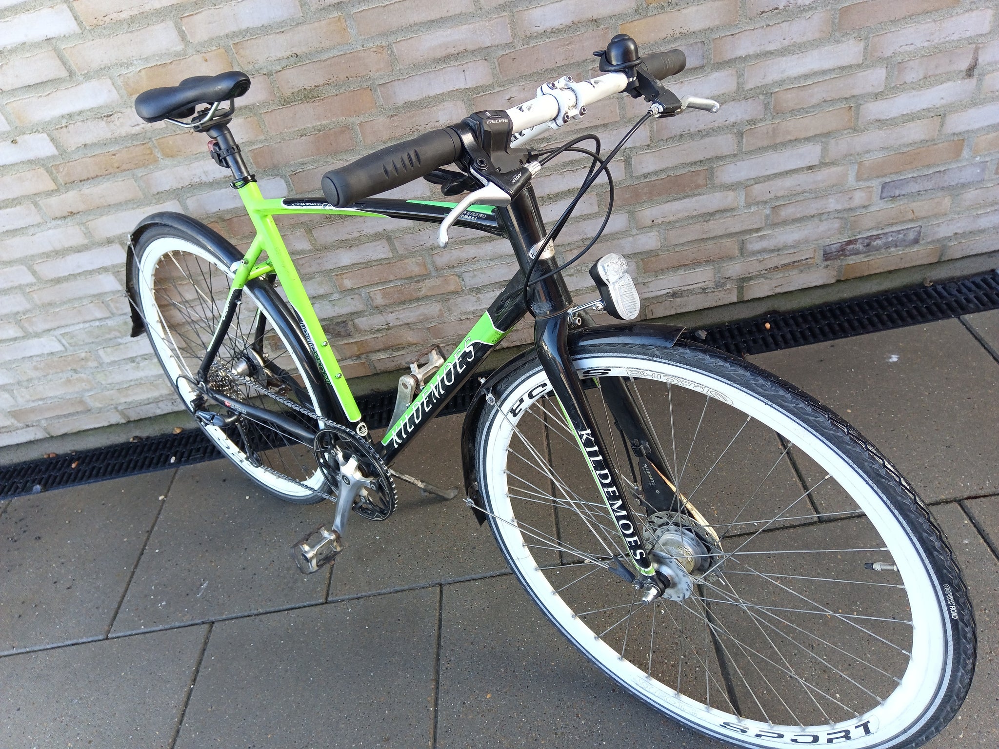 kildemoes rennrad Kildemoes Logic Sport in Black/Green – FlexiFix