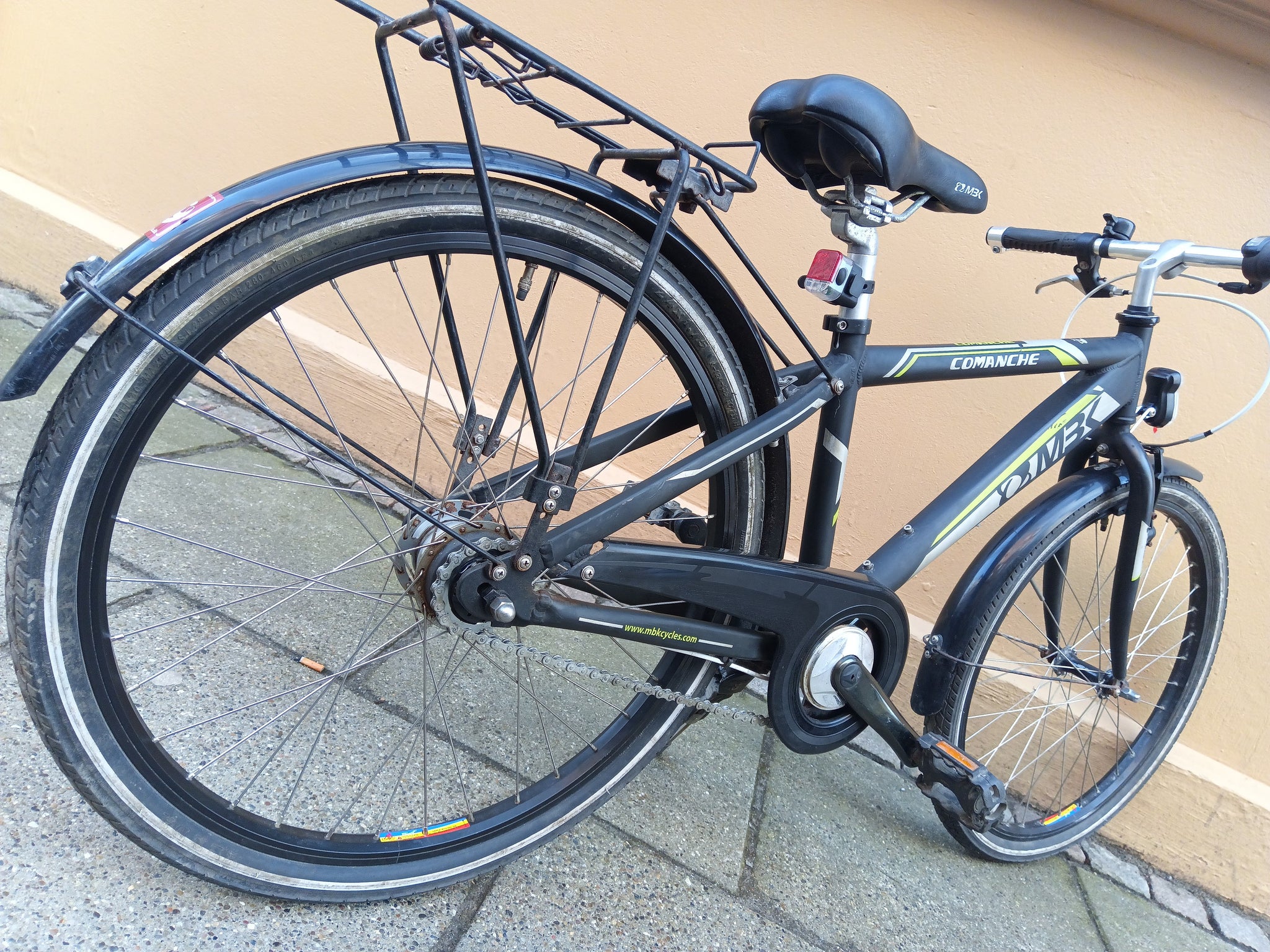 mbk mountainbike MBK Comanche in Black/Green – FlexiFix