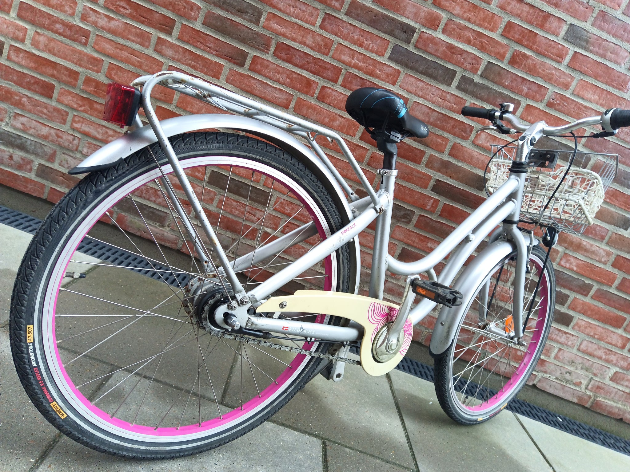 kildemoes damenfahrrad Kildemoes Bikerz in Silver – FlexiFix
