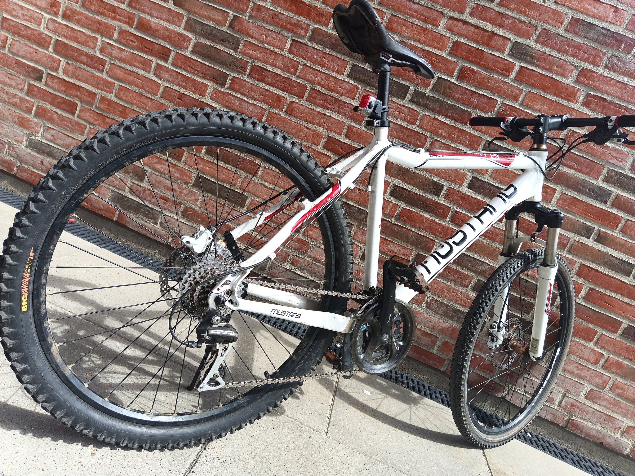 focus cypress mountainbike Mustang Active in White – FlexiFix