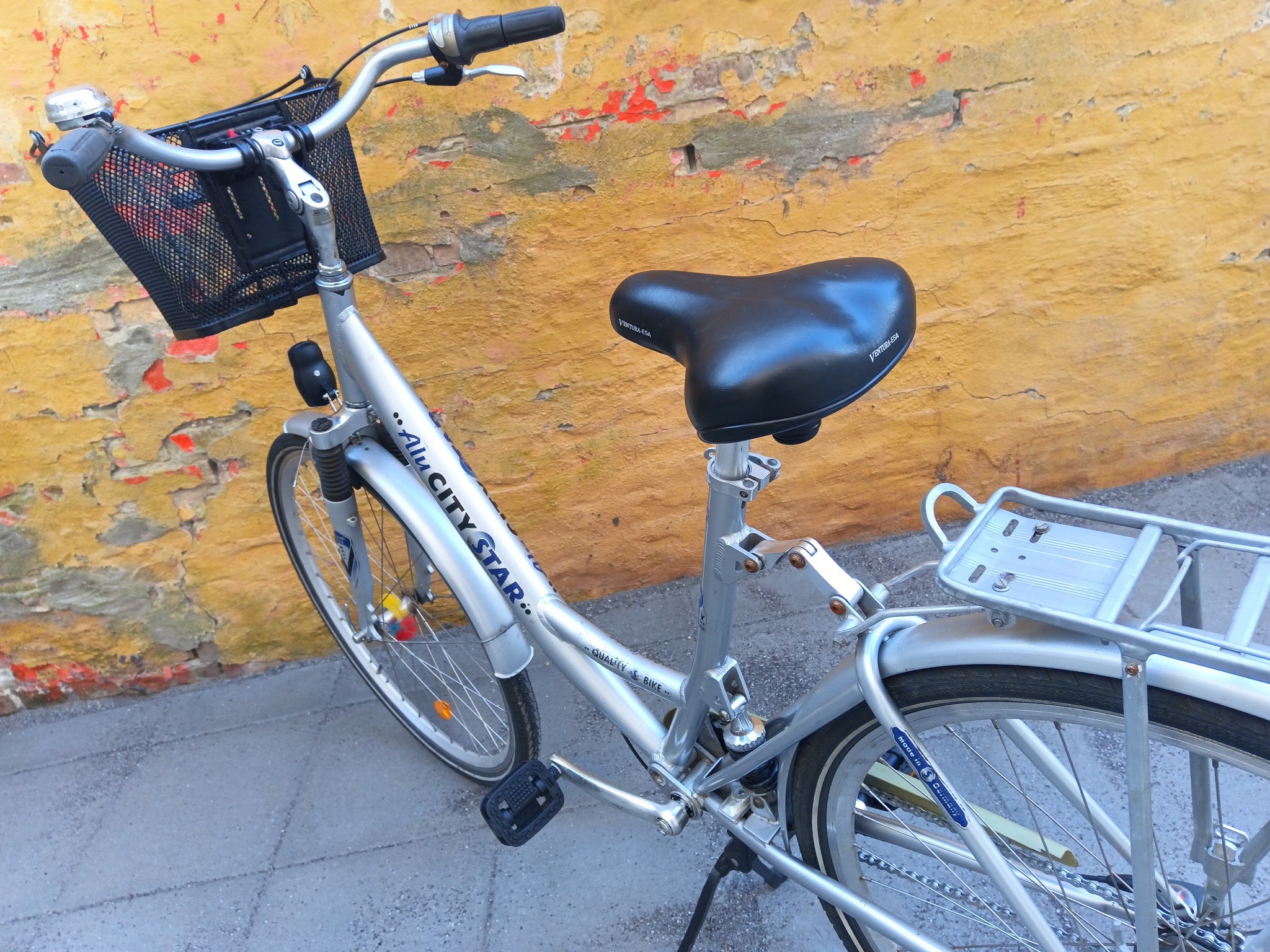 city star damenfahrrad CityStar Alu in Silver – FlexiFix