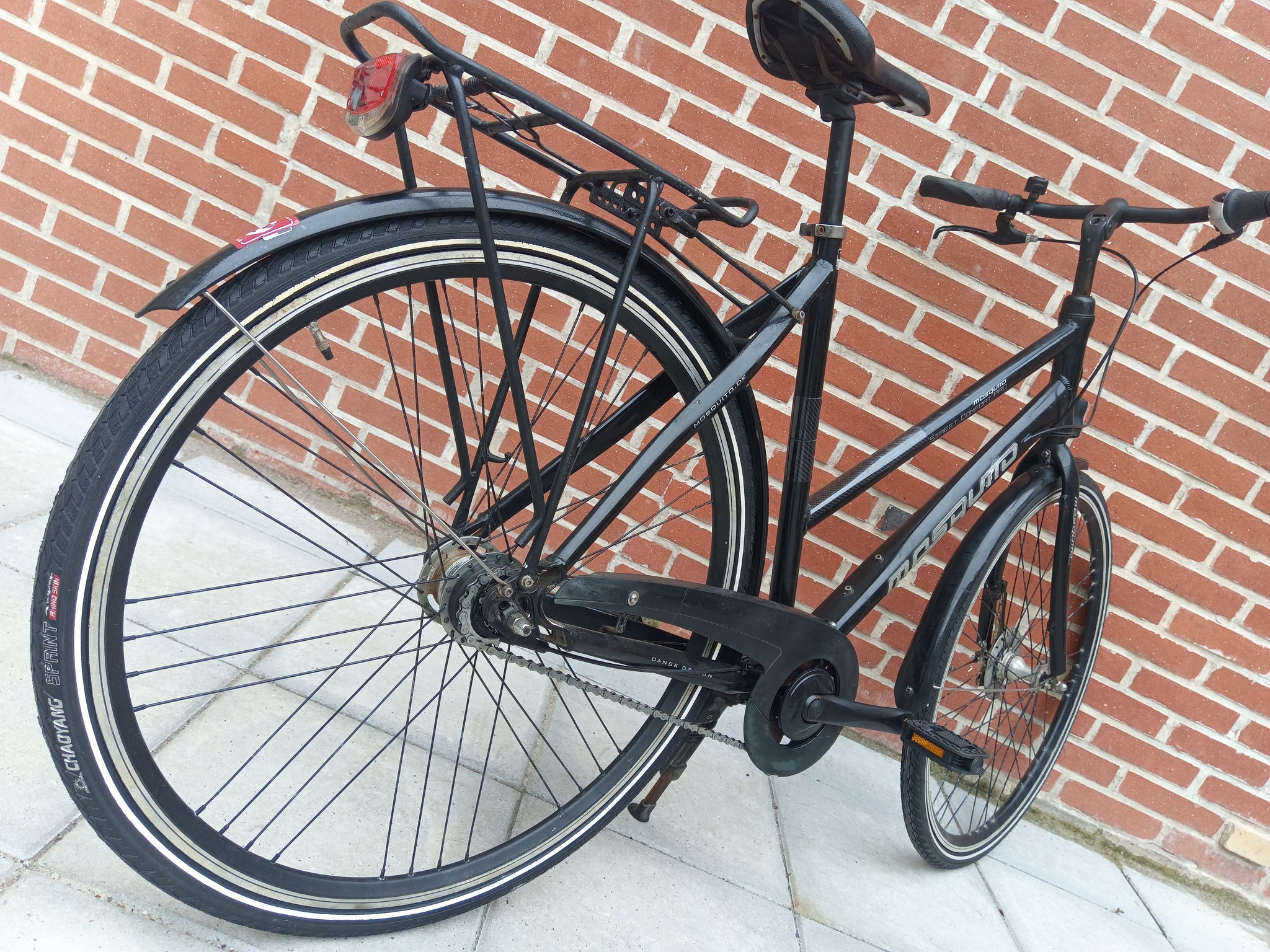 dame citybike Mosquito Street Comfort Pro in Black – FlexiFix