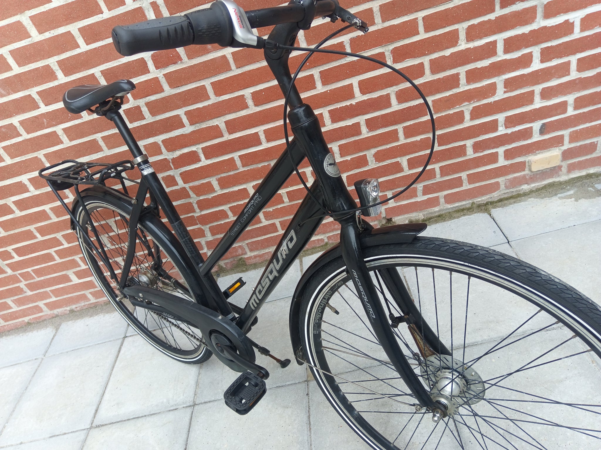 dame citybike Mosquito Street Comfort Pro in Black – FlexiFix