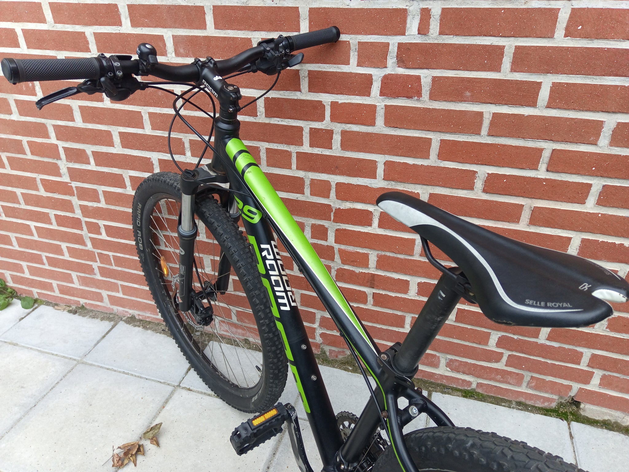 raam mountainbike Raam 29 in Black / Green – FlexiFix