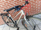 Cannondale Tesoro in Silver / Red