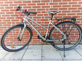 Cannondale Tesoro in Silver / Red