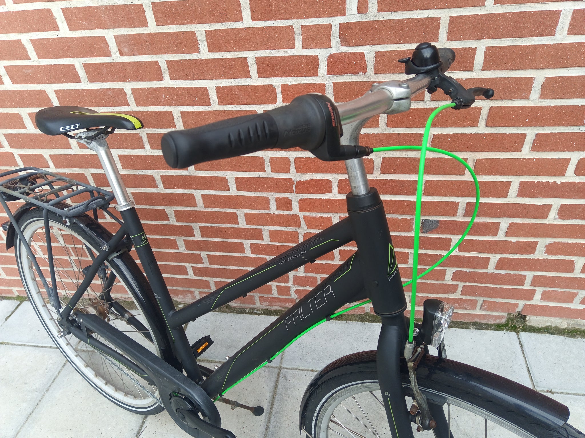 falter citybike Falter City Series 3.2 in Black – FlexiFix