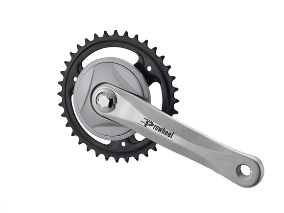 Crankset Prowheel silver 170 mm 3 32